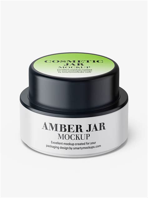 673+ Cream Jar Box Mockup PSD PNG Include