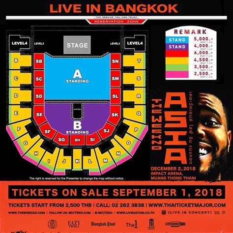 the weeknd-full price-bkk - Asia Live 365
