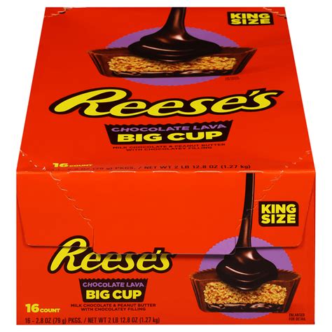 Reese's Big Cup, Chocolate Lava, King Size (2.8 oz) Delivery or Pickup ...