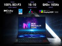 ASUS ROG Zephyrus Duo 16 Dual Screen Laptop with 90Whr Battery AMD ...