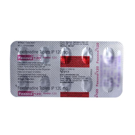 Fexoultra 120 Tablet 10's Price, Uses, Side Effects, Composition ...