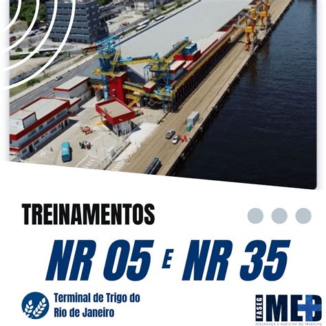 Neste mês, estivemos no Terminal de Trigo do Rio de Janeiro para ...