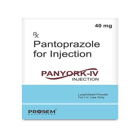 Panyork iv - Pantoprazole for Injection - Prosem Healthcare