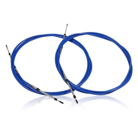 Yunnergo Throttle Shift Control Cable 33C Blue Compatible with Marine ...
