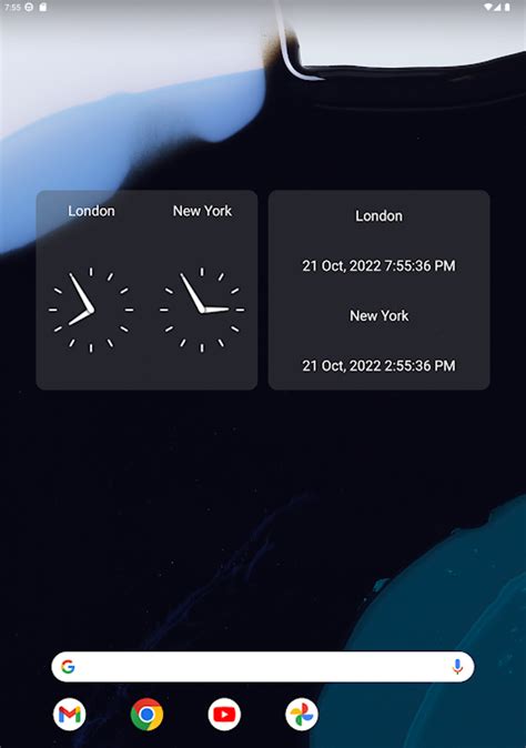 Image result for Android Clock Widget