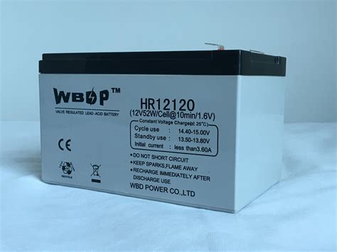 免维护铅酸蓄电池12V12AH - WBDP (中国 广东省 生产商) - 电池、蓄电池、充电器 - 电子、电力 产品 「自助贸易」