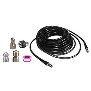 UJEAVETTE® Pressure Washer Sewer Cleaning Pipe Jetter Quick Connector ...