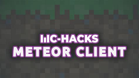 Image result for Minecraft Meteor Client Tutorial