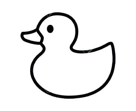 Image result for Simple Duck Drawing