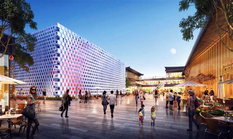 酒泉市高铁片区商业广场---项目-深圳市立方建筑设计顾问有限公司