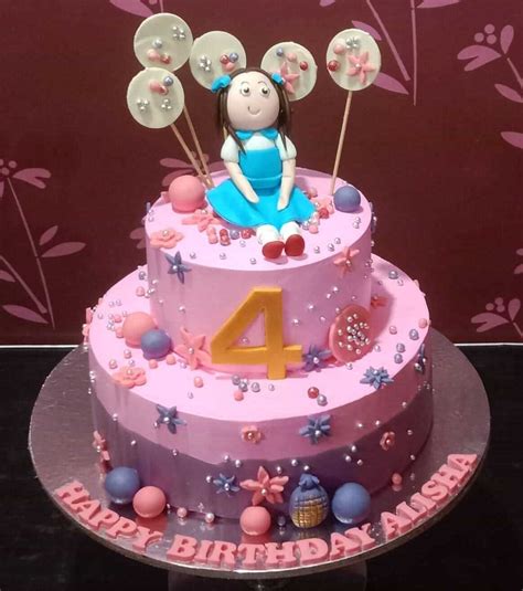 kitten theme first birthday cake Design & Price Online