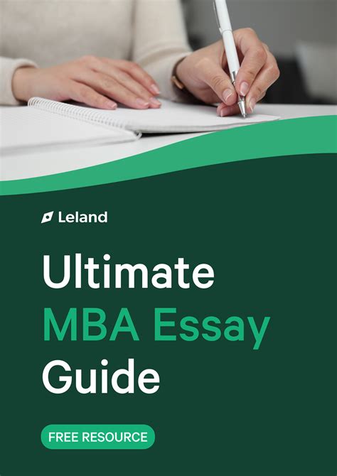 The Top 15+ MBA Essay Writing Services | Leland