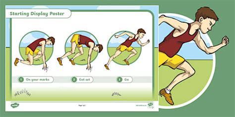 Grade 3 Life Skills Physical Education: Starting Poster (CAPS)