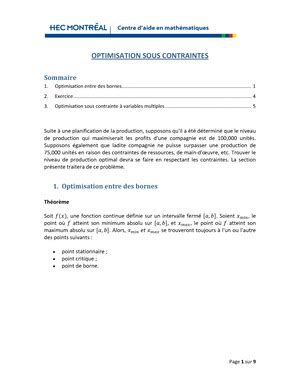 Exercices Corriges Optimisation Programme Lineaire 的图像结果