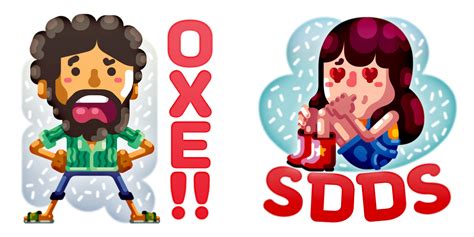 Facebook Sticker Pack 的图像结果