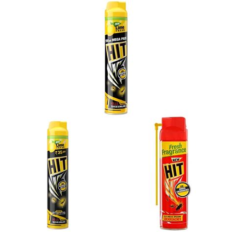 HIT Flying Insect Killer, Lime Fragrance - Mosquito & Fly Killer Spray ...