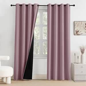 Buy HOMEMONDE 100% Complete Blackout Curtains for Window 5 Feet - Room ...