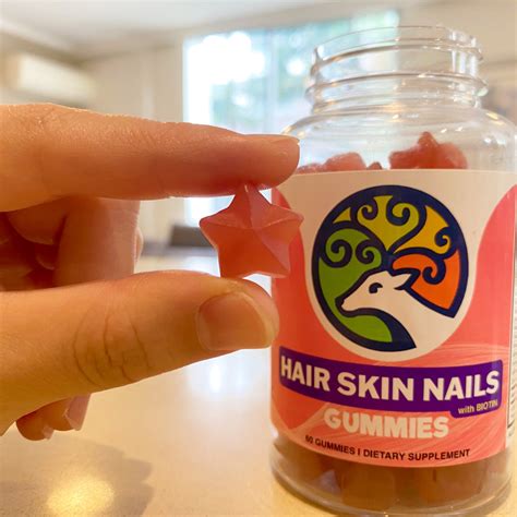 hair skin and nails gummies