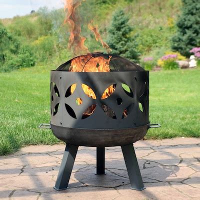 Portable 26.5-Inch-Wide Wood-Burning Fire Pits at Lowes.com