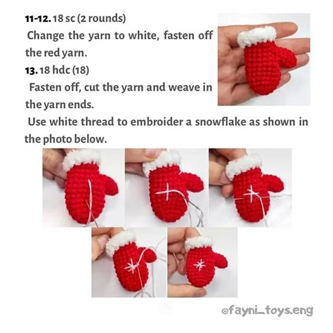 Image result for Mini Mittens Pattern Free