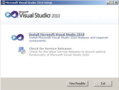 How to Install Visual Studio 2010 Setup 的图像结果
