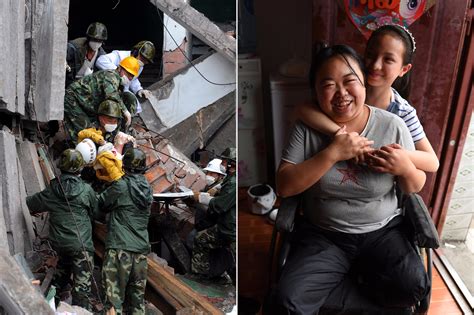 汶川地震女孩17年后嫁施救人最新素材