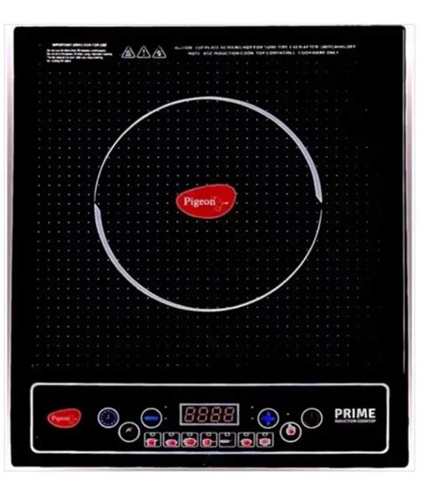 Pigeon Prime Induction Cooktop 1800W | Smart Energy Efficient Induction ...