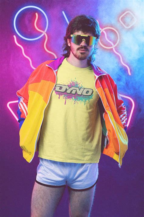 80S Neon Fashion
