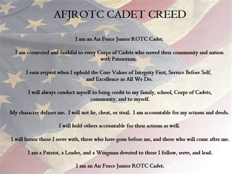 CADET CREED