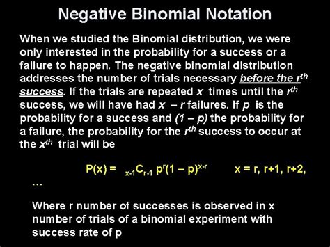Image result for Negative Binomial Probability Distribution