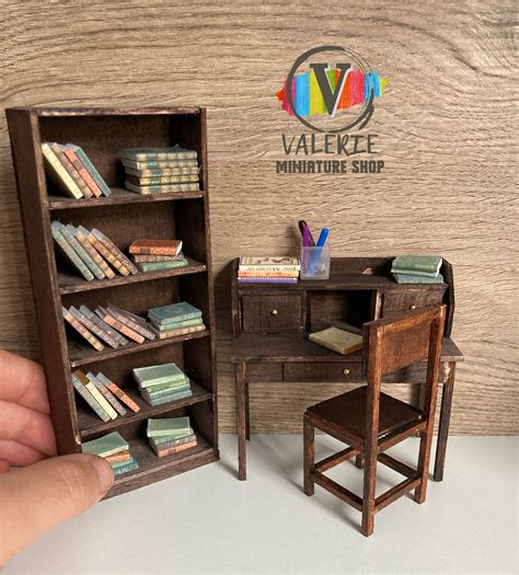 Image result for Miniature Library Table