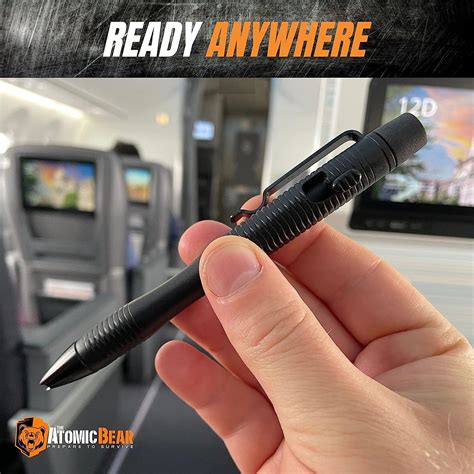 Atomic Bear Tactical Pen - Stealth Pen Pro - Self Defense Pens with ...