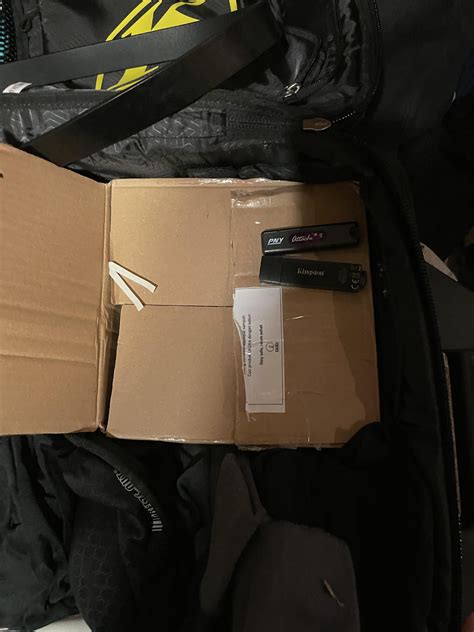 Found these in my checked baggage after an international flight from ...