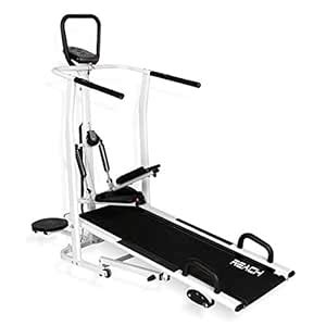 Buy Reach 100 4 in 1 Manual Treadmill for Home Gym | Multi-Functional ...