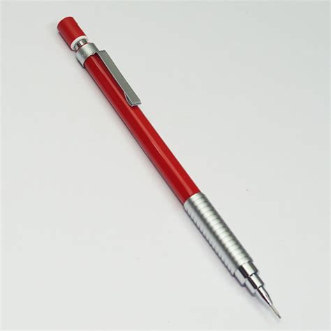 Pentel PG607 B Graph 600 Red Color Body 0.7 Tip With Swing Grip Mini ...