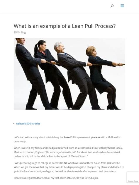 Example of a Push and Pull Lean 的图像结果