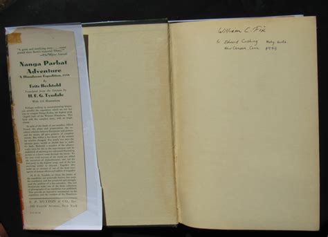Nanga Parbat Adventure A Himalayan Expedition -- FIRST EDITION 1936 by ...