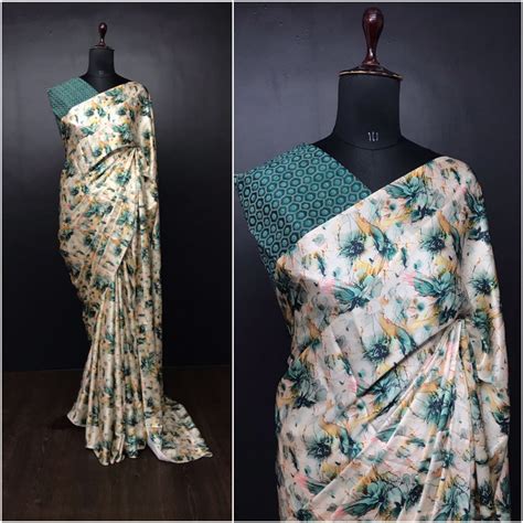 Spsc 42 Japan Satin Silk Saree Collection :textileexport
