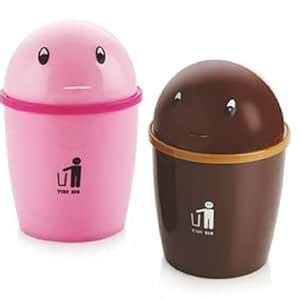 faas Small Multi-use Dustbin for Study Table Office etc Multicolour ...