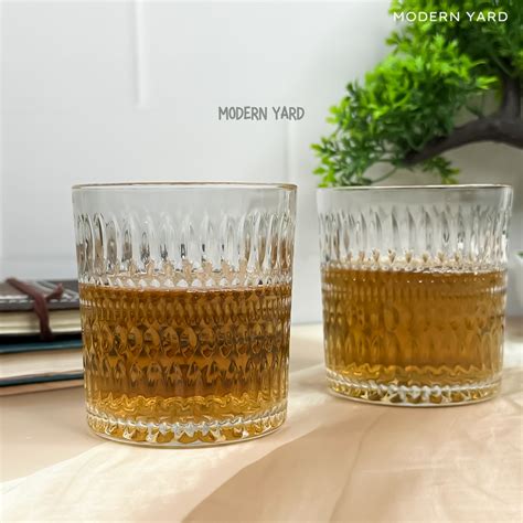 Old Fashioned Whiskey Glass (Pack of 6) – Modern Yard Official
