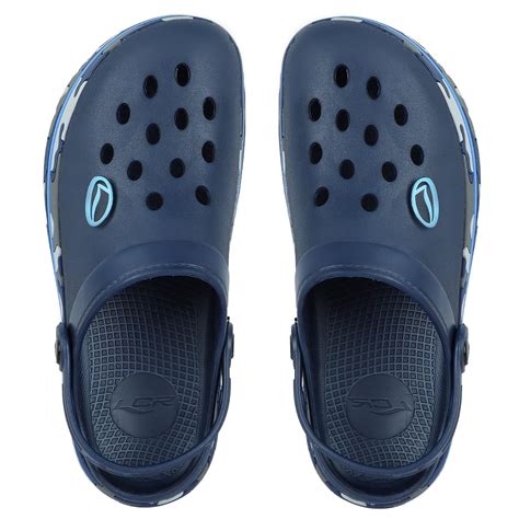 Buy LANCER Mens Soft-Army Blue Clog - 10 UK (SOFT-ARMY-BLU-10) at Amazon.in