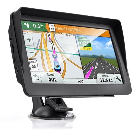 Amazon.com: GPS Navigator for Car 2024 Latest 7-inch HD Touchscreen 256M-16GB Voice Turning ...