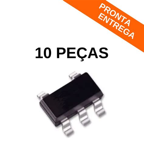 Kit 10 Peças - Circuito Integrado AP2112K-3.3TRG1 SOT-25-5 SMD ...