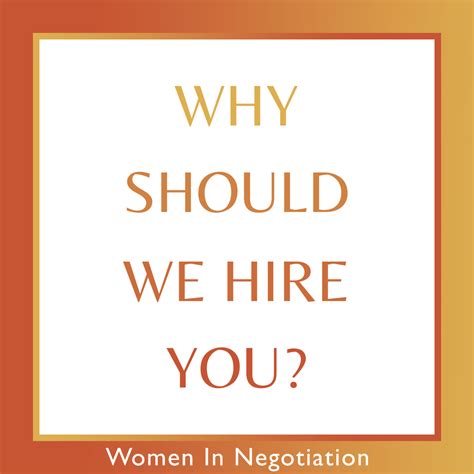Why Hire You