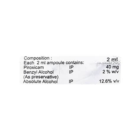 Doloforce 20 MG Injection (2): Uses, Side Effects, Price & Dosage ...