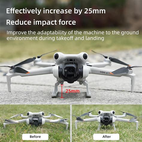 Veainieo Mini 4 pro RC Landing Gear Leg Foldable Height India | Ubuy