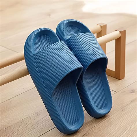 Buy Shower Shoes Slides Sandals Women Men House Slippers, Size W 8.5-9. ...