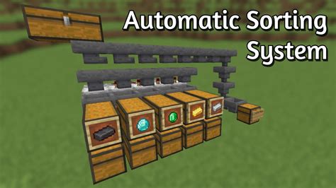 Image result for Automating Sorting System for 1.16 .5 Mod