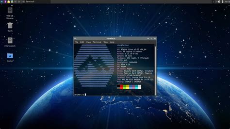 Image result for Alpine Linux Desktop
