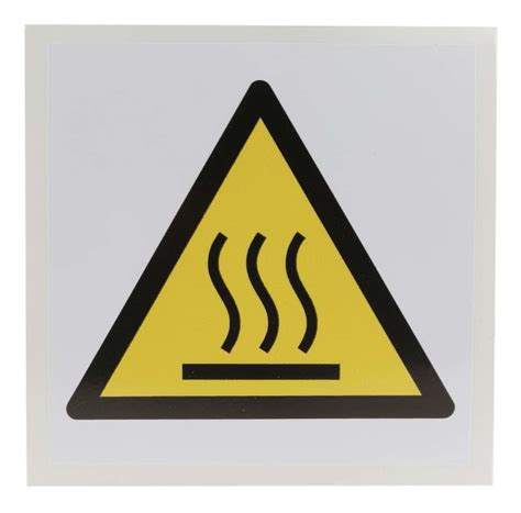 RS PRO | RS PRO Self-Adhesive General Hazard Hazard Warning Sign | 813 ...